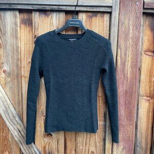 Banana Republic Patch Stitch Sweater Black M